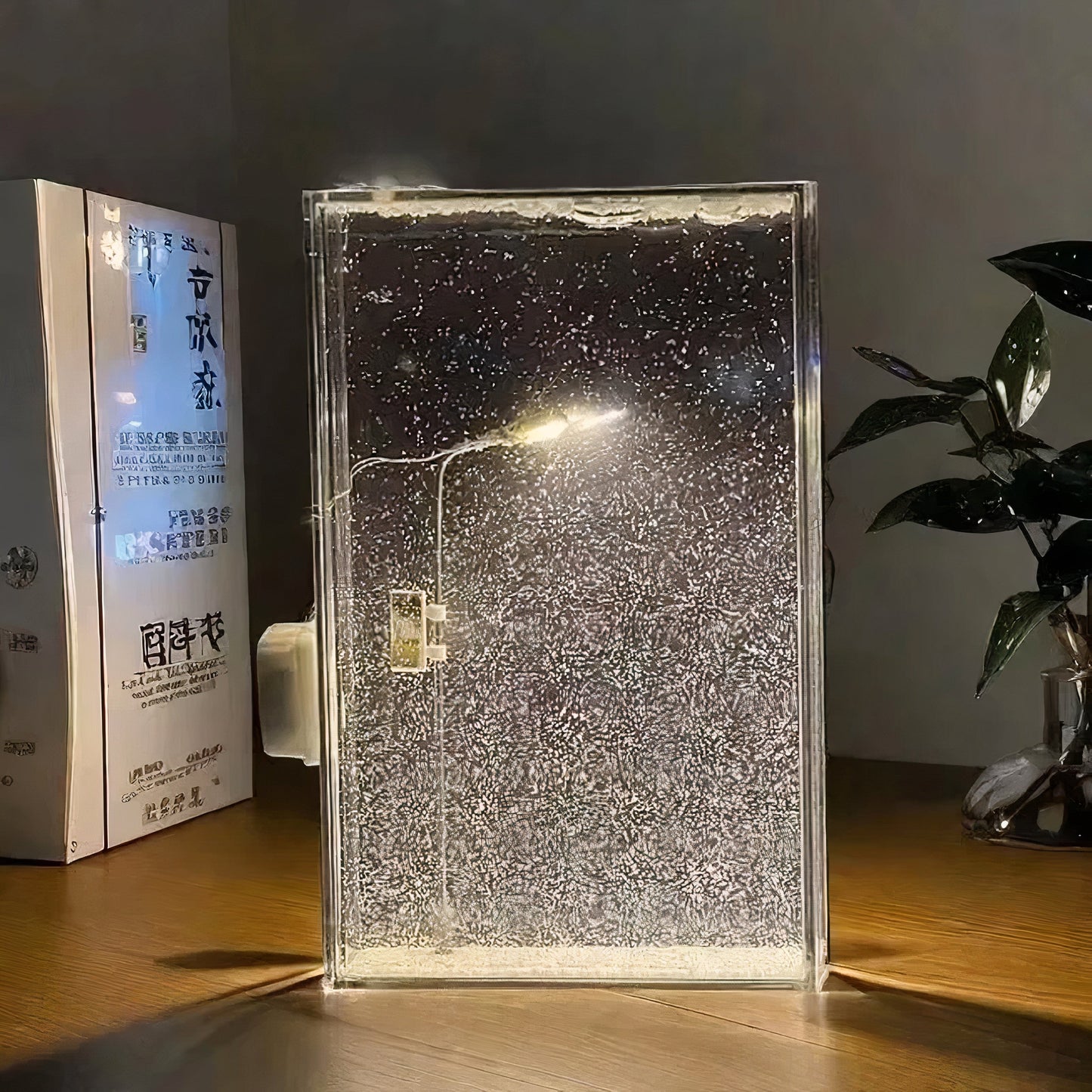 Snow Fall Night Lamp