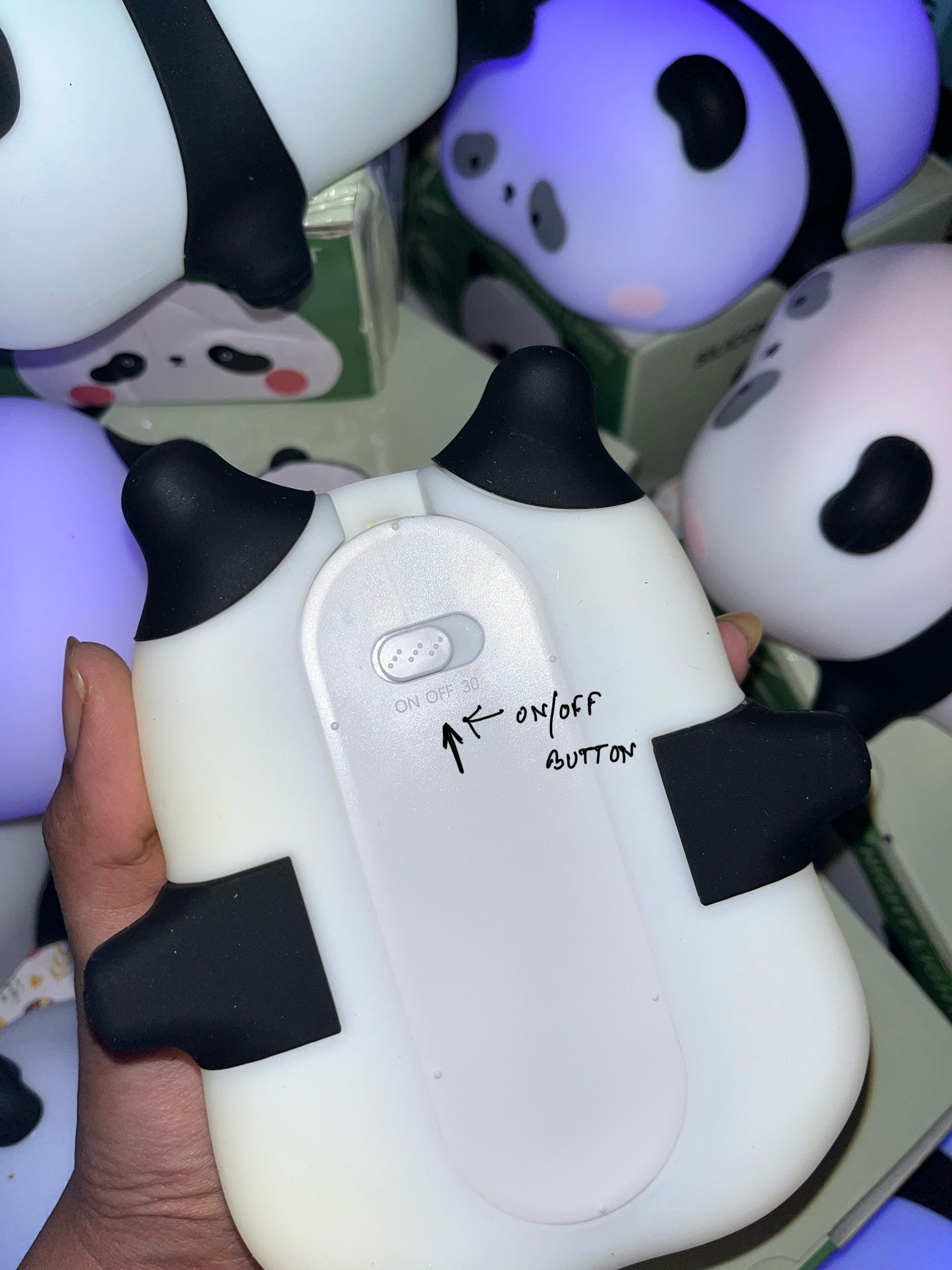 SoftGlow Panda Lamp