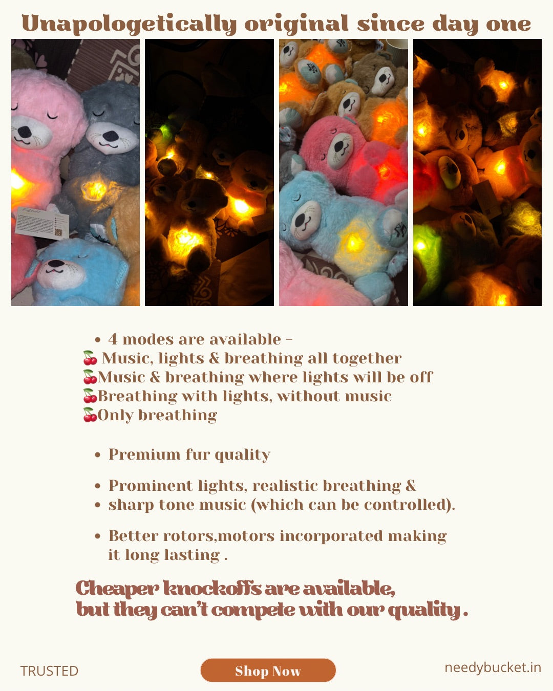 CuddleBreathe Teddy Bear